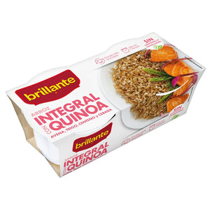 BRILLANTE Arroz integral con quinoa 2x125g
