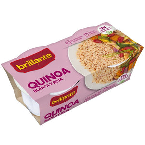BRILLANTE Quinoa blanca y roja 2x125g