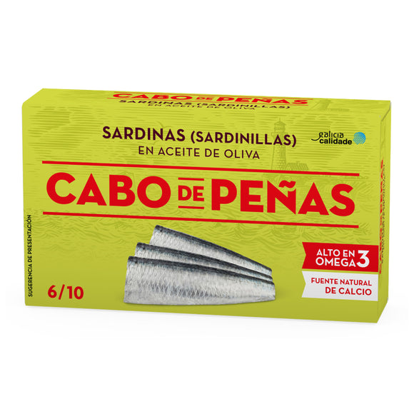 CABO DE PEÑAS Sardinillas en aceite de oliva 60g