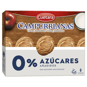CUÉTARA Campurrianas 0% sin azúcares añadido 400g
