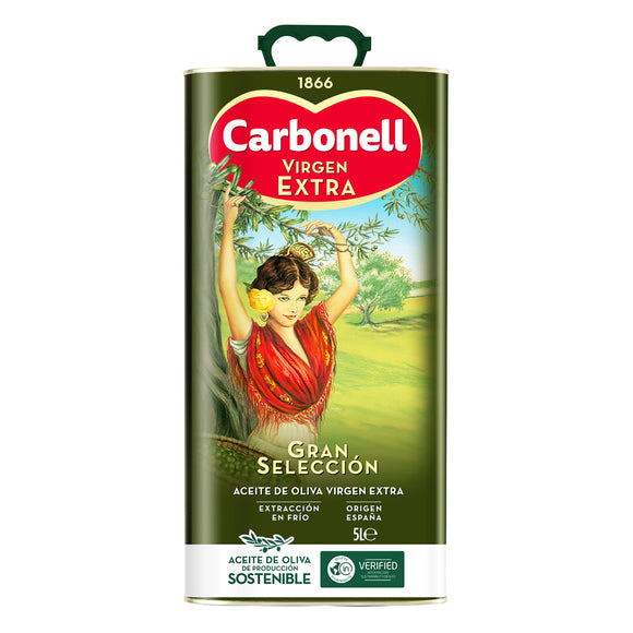 CARBONELL Aceite de oliva virgen extra GRAN SELECCION 5L