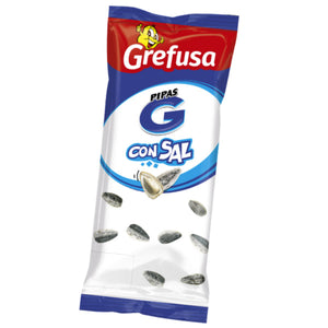 GREFUSA Pipas G con sal. 110 gr.