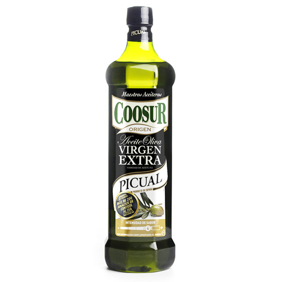 COOSUR Aceite de oliva virgen extra Picual intenso 1L