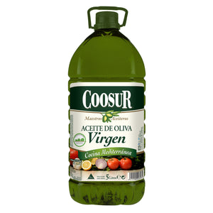COOSUR  Aceite de oliva virgen, cocina Mediterránea 5L