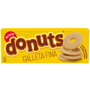DONUTS Galletas finas bañadas con cobertura de donuts 150g