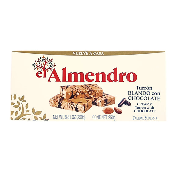 EL ALMENDRO Turrón Blando con chocolate 200g