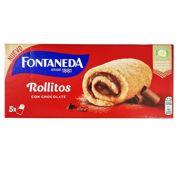 FONTANEDA Rollitos con chocolate 150g