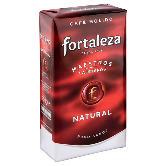 FORTALEZA Café Natural molido, calidad superior 250g