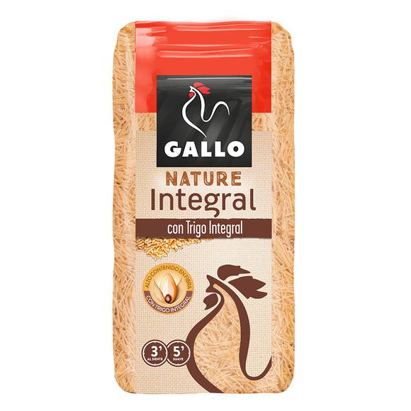 GALLO Nature fideos Integral 400g