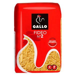 GALLO Pasta Fideo Nº 2 450g