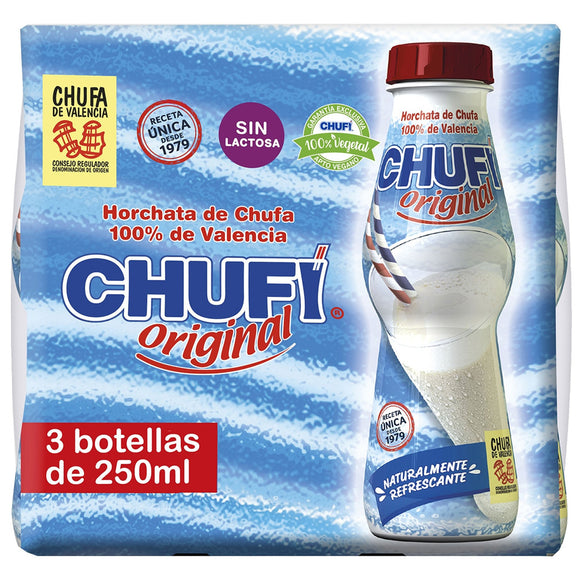 CHUFI Horchata de Chufa Pack 3x250ml