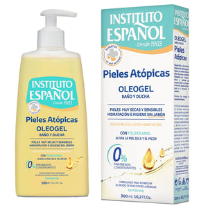 INSTITUTO ESPAÑOL Oleogel para baño y ducha para pieles atópicas 300ml