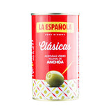 LA ESPAÑOLA Aceitunas verdes manzanilla rellenas de anchoa 150g