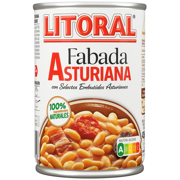 LITORAL Fabada Asturiana. 435 gr.