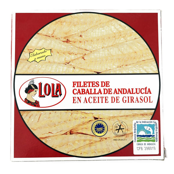 LOLA Filetes de Caballa de Andalucía 400g