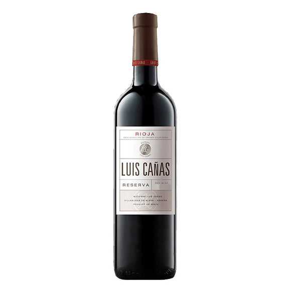 LUIS CAÑAS vino tinto reserva DOCa Rioja 75 cl