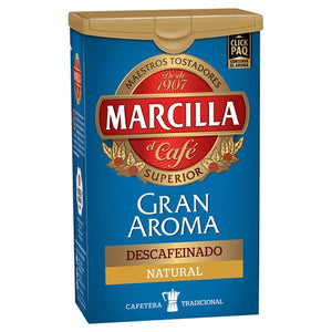 MARCILLA Gran Aroma café descafeinado molido natural 200g