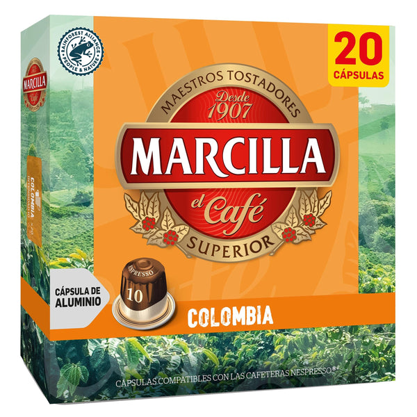 MARCILLA Café molido natural Colombia 100% arábica 200g