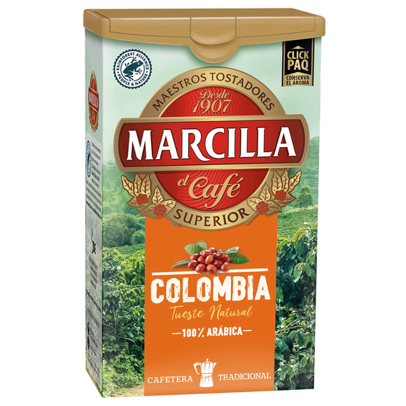 café molido natural 100 % arábica Colombia