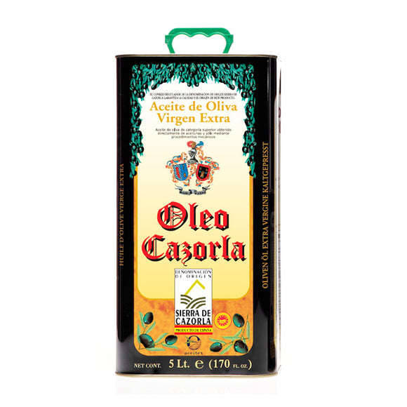 OLEO CAZORLA Aceite de oliva virgen denominación de Origen Sierra de Cazorla 5L