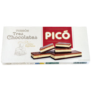 PICÓ Turrón Tres Chocolates 200g