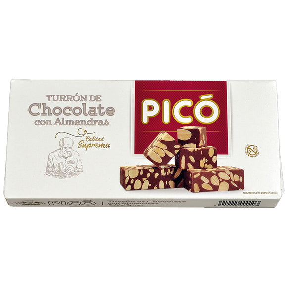 PICÓ Turrón de Chocolate con Almendras 200g