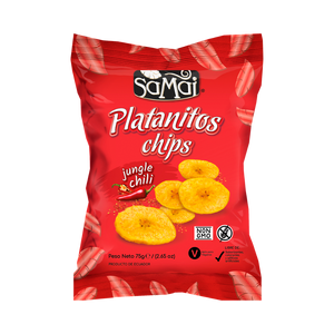 SAMAI Platanitos Chips Picantes 75g