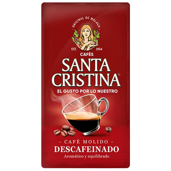 SANTA CRISTINA Café molido descafeinado 250g