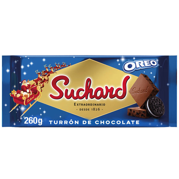 SUCHARD Turrón de chocolate. 260 gr. – Mesa Del Sur