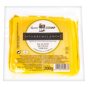 COVAP Torremilano queso de oveja viejo en aceite de oliva virgen 200g