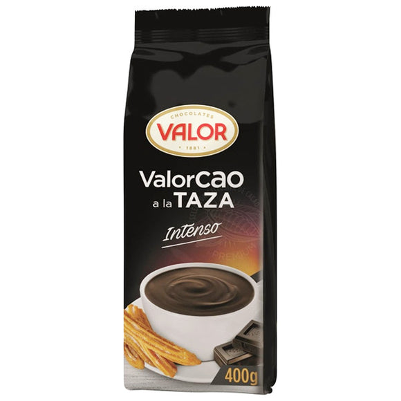 VALOR Cacao a la taza Negro Intenso 400g